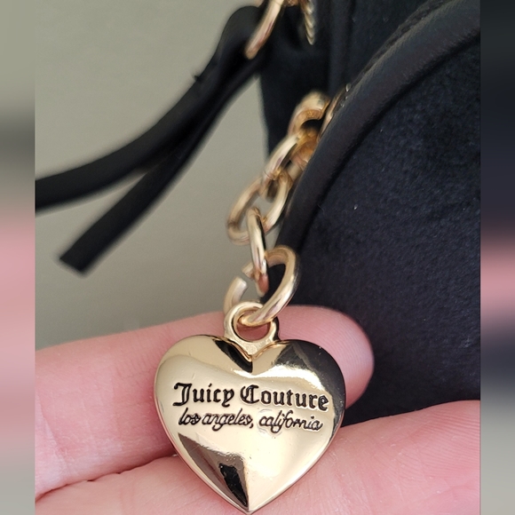 JUICY COUTURE LICORICE VELOUR BACKPACK - Picture 3 of 9